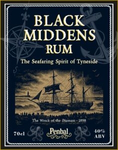 Black Middens Rum Logo